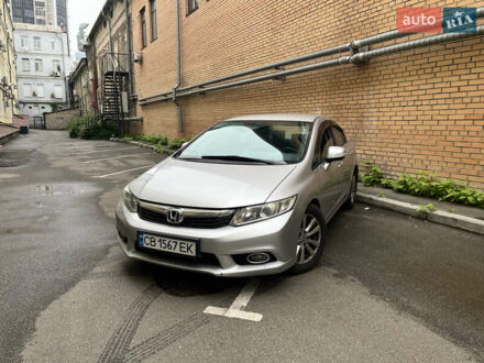 Серый Хонда Цивик, объемом двигателя 1.8 л и пробегом 162 тыс. км за 8300 $, фото 1 на Automoto.ua