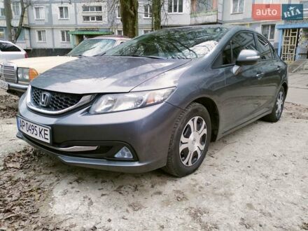 Серый Хонда Цивик, объемом двигателя 1.5 л и пробегом 170 тыс. км за 10200 $, фото 1 на Automoto.ua