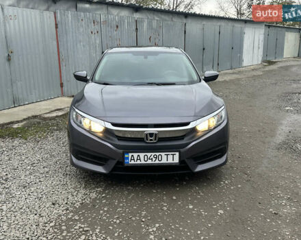 Серый Хонда Цивик, объемом двигателя 2 л и пробегом 105 тыс. км за 13200 $, фото 1 на Automoto.ua