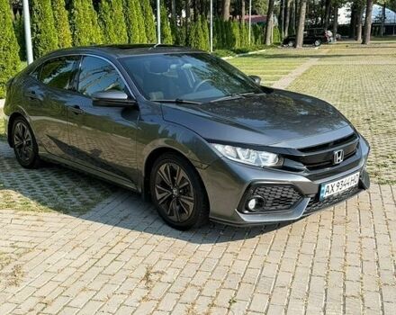 Серый Хонда Цивик, объемом двигателя 1.5 л и пробегом 190 тыс. км за 13500 $, фото 1 на Automoto.ua