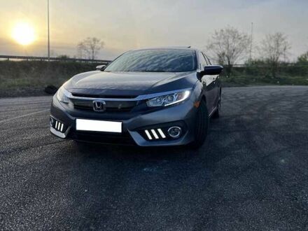 Серый Хонда Цивик, объемом двигателя 2 л и пробегом 90 тыс. км за 8800 $, фото 1 на Automoto.ua