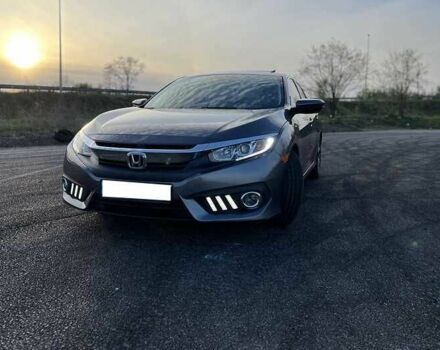 Серый Хонда Цивик, объемом двигателя 2 л и пробегом 90 тыс. км за 8800 $, фото 1 на Automoto.ua