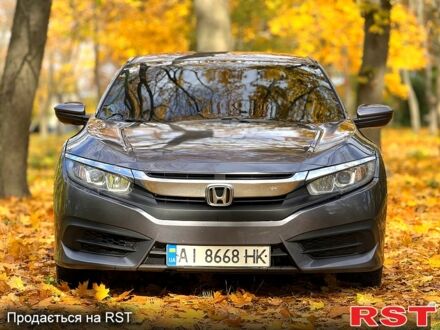 Сірий Хонда Сівік, об'ємом двигуна 2 л та пробігом 117 тис. км за 13750 $, фото 1 на Automoto.ua