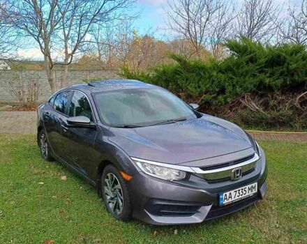 Серый Хонда Цивик, объемом двигателя 2 л и пробегом 135 тыс. км за 16500 $, фото 1 на Automoto.ua