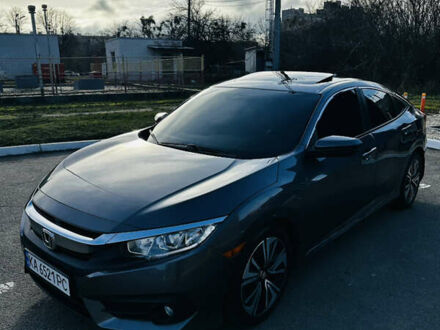 Сірий Хонда Сівік, об'ємом двигуна 1.5 л та пробігом 113 тис. км за 12999 $, фото 1 на Automoto.ua