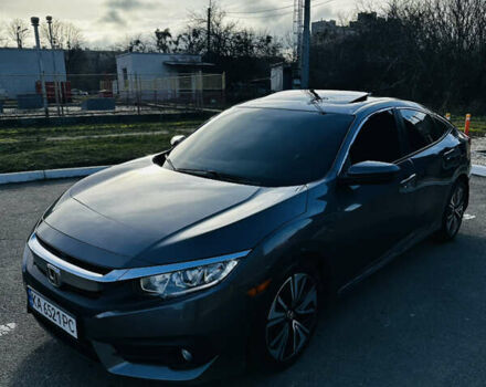 Сірий Хонда Сівік, об'ємом двигуна 1.5 л та пробігом 113 тис. км за 12999 $, фото 1 на Automoto.ua