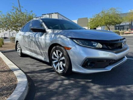 Серый Хонда Цивик, объемом двигателя 2 л и пробегом 118 тыс. км за 4400 $, фото 1 на Automoto.ua