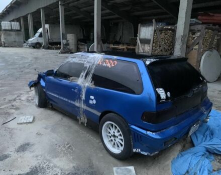 Синій Хонда Сівік, об'ємом двигуна 1 л та пробігом 130 тис. км за 500 $, фото 2 на Automoto.ua