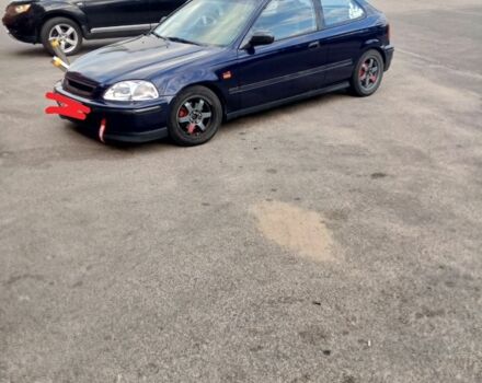 Синий Хонда Цивик, объемом двигателя 1.4 л и пробегом 300 тыс. км за 3700 $, фото 1 на Automoto.ua