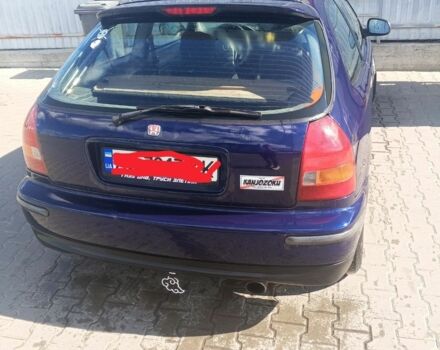 Синий Хонда Цивик, объемом двигателя 1.4 л и пробегом 300 тыс. км за 3700 $, фото 2 на Automoto.ua