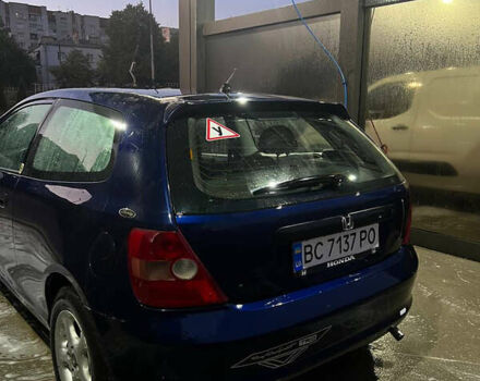 Синій Хонда Сівік, об'ємом двигуна 1.4 л та пробігом 282 тис. км за 2950 $, фото 6 на Automoto.ua