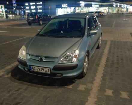 Синий Хонда Цивик, объемом двигателя 1.4 л и пробегом 280 тыс. км за 2300 $, фото 3 на Automoto.ua