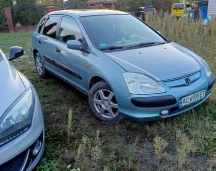 Синий Хонда Цивик, объемом двигателя 1.4 л и пробегом 280 тыс. км за 2300 $, фото 6 на Automoto.ua