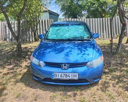 Синий Хонда Цивик, объемом двигателя 1.8 л и пробегом 60 тыс. км за 6000 $, фото 1 на Automoto.ua
