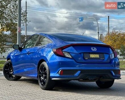 Синий Хонда Цивик, объемом двигателя 2 л и пробегом 129 тыс. км за 12800 $, фото 1 на Automoto.ua