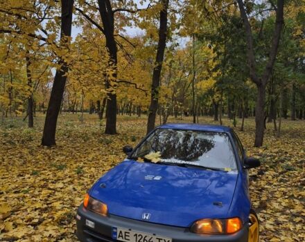 Хонда Цивик 1993 в Кропивницком (Кировограде) на Automoto.ua Синий Хонда Цивик, объемом двигателя 1.5 л и пробегом 170 тыс. км за 2500 $, фото 4 на Automoto.ua