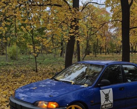 Хонда Цивик 1993 в Кропивницком (Кировограде) на Automoto.ua Синий Хонда Цивик, объемом двигателя 1.5 л и пробегом 170 тыс. км за 2500 $, фото 1 на Automoto.ua