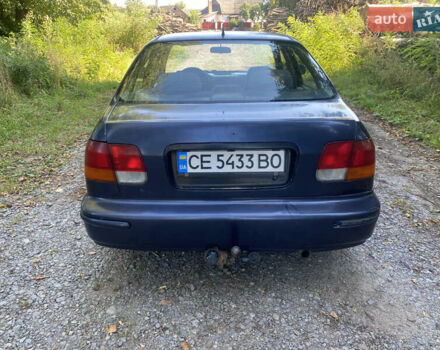 Синій Хонда Сівік, об'ємом двигуна 1.4 л та пробігом 320 тис. км за 1400 $, фото 4 на Automoto.ua