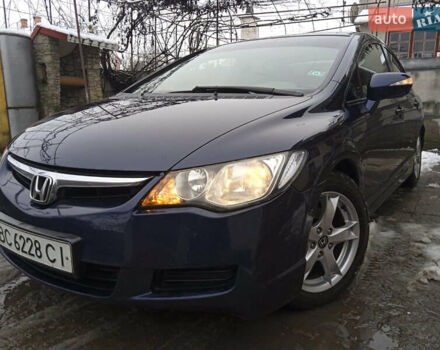 Синий Хонда Цивик, объемом двигателя 1.8 л и пробегом 243 тыс. км за 4700 $, фото 4 на Automoto.ua
