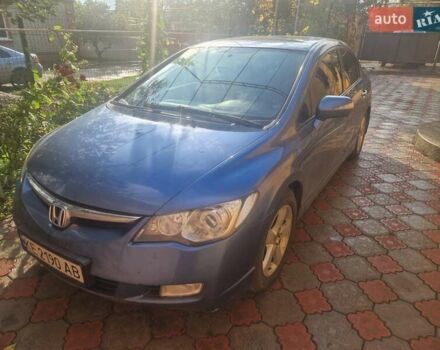 Синий Хонда Цивик, объемом двигателя 1.8 л и пробегом 249 тыс. км за 6000 $, фото 1 на Automoto.ua