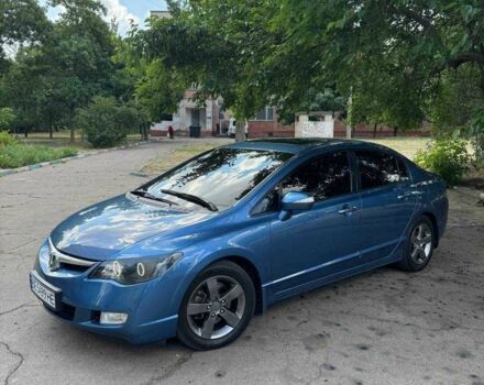 Синий Хонда Цивик, объемом двигателя 1.8 л и пробегом 187 тыс. км за 8000 $, фото 1 на Automoto.ua