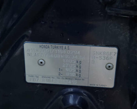 Синий Хонда Цивик, объемом двигателя 1.8 л и пробегом 235 тыс. км за 7500 $, фото 10 на Automoto.ua