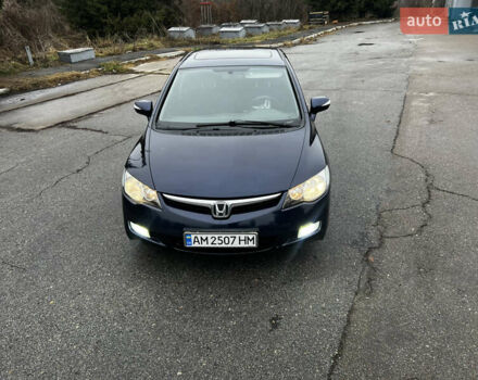 Синий Хонда Цивик, объемом двигателя 1.8 л и пробегом 240 тыс. км за 6000 $, фото 4 на Automoto.ua