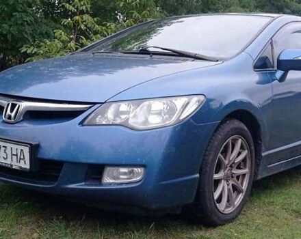 Синий Хонда Цивик, объемом двигателя 1.8 л и пробегом 265 тыс. км за 5000 $, фото 6 на Automoto.ua