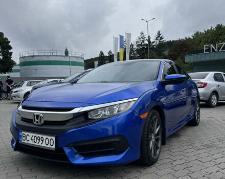 Синий Хонда Цивик, объемом двигателя 1.5 л и пробегом 121 тыс. км за 14100 $, фото 1 на Automoto.ua