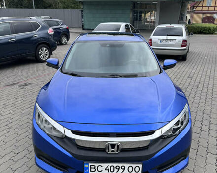 Синий Хонда Цивик, объемом двигателя 1.5 л и пробегом 121 тыс. км за 14100 $, фото 2 на Automoto.ua