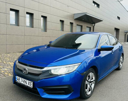 Синий Хонда Цивик, объемом двигателя 2 л и пробегом 120 тыс. км за 12000 $, фото 2 на Automoto.ua