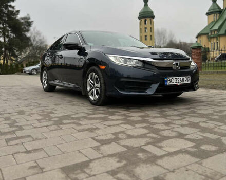 Синий Хонда Цивик, объемом двигателя 2 л и пробегом 150 тыс. км за 12600 $, фото 2 на Automoto.ua