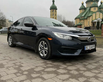 Синий Хонда Цивик, объемом двигателя 2 л и пробегом 150 тыс. км за 12600 $, фото 14 на Automoto.ua