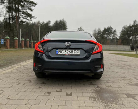 Синий Хонда Цивик, объемом двигателя 2 л и пробегом 150 тыс. км за 12600 $, фото 8 на Automoto.ua