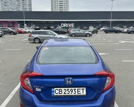 Синий Хонда Цивик, объемом двигателя 2 л и пробегом 64 тыс. км за 14500 $, фото 2 на Automoto.ua