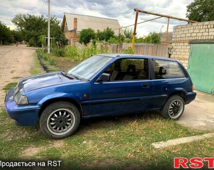 Синий Хонда Цивик, объемом двигателя 1.5 л и пробегом 175 тыс. км за 1000 $, фото 1 на Automoto.ua