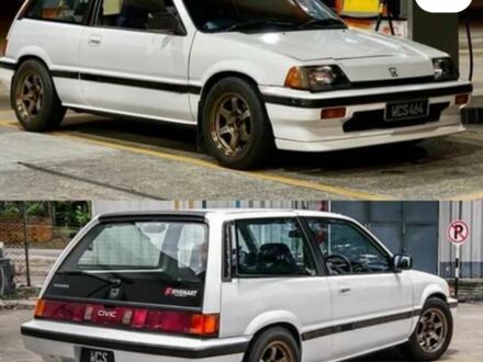 Синий Хонда Цивик, объемом двигателя 1.3 л и пробегом 200 тыс. км за 1000 $, фото 1 на Automoto.ua