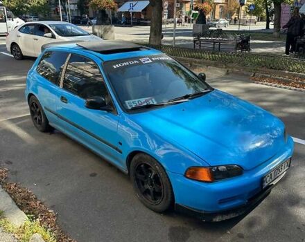 Синий Хонда Цивик, объемом двигателя 1.49 л и пробегом 99 тыс. км за 4499 $, фото 1 на Automoto.ua