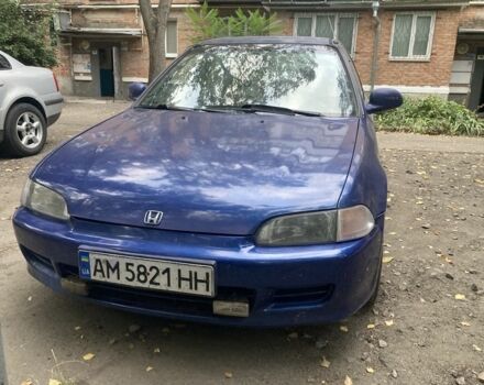 Синий Хонда Цивик, объемом двигателя 1.5 л и пробегом 399 тыс. км за 1300 $, фото 1 на Automoto.ua