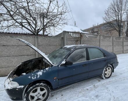 Синий Хонда Цивик, объемом двигателя 1.6 л и пробегом 250 тыс. км за 285 $, фото 1 на Automoto.ua
