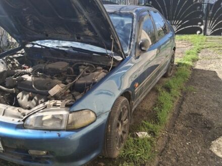 Синий Хонда Цивик, объемом двигателя 1.5 л и пробегом 210 тыс. км за 1600 $, фото 1 на Automoto.ua