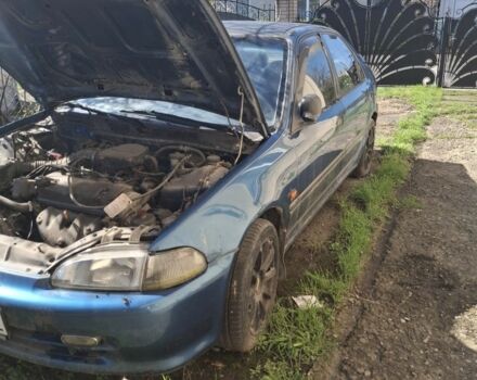 Синий Хонда Цивик, объемом двигателя 1.5 л и пробегом 210 тыс. км за 1600 $, фото 1 на Automoto.ua