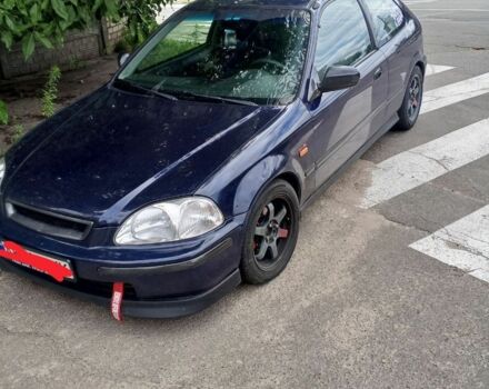 Синий Хонда Цивик, объемом двигателя 1.4 л и пробегом 300 тыс. км за 3700 $, фото 1 на Automoto.ua