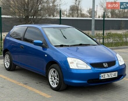 Синий Хонда Цивик, объемом двигателя 1.7 л и пробегом 285 тыс. км за 3300 $, фото 1 на Automoto.ua