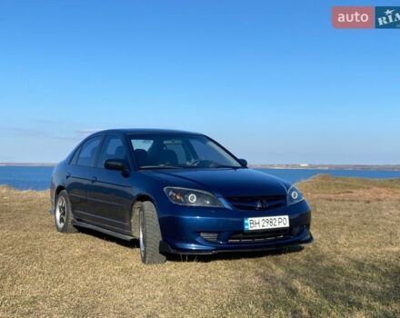 Синий Хонда Цивик, объемом двигателя 1.7 л и пробегом 372 тыс. км за 4500 $, фото 1 на Automoto.ua