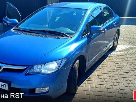 Синий Хонда Цивик, объемом двигателя 1.3 л и пробегом 90 тыс. км за 6000 $, фото 1 на Automoto.ua