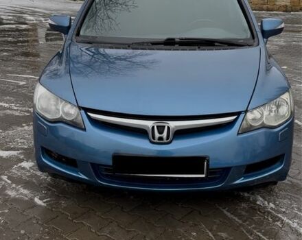 Синий Хонда Цивик, объемом двигателя 1.8 л и пробегом 242 тыс. км за 5500 $, фото 1 на Automoto.ua