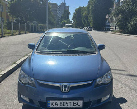 Синий Хонда Цивик, объемом двигателя 1.34 л и пробегом 321 тыс. км за 5000 $, фото 1 на Automoto.ua