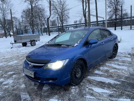 Синій Хонда Сівік, об'ємом двигуна 1.8 л та пробігом 220 тис. км за 4650 $, фото 1 на Automoto.ua