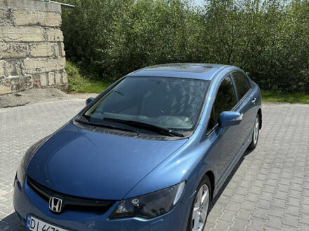 Синий Хонда Цивик, объемом двигателя 1.8 л и пробегом 244 тыс. км за 6600 $, фото 1 на Automoto.ua